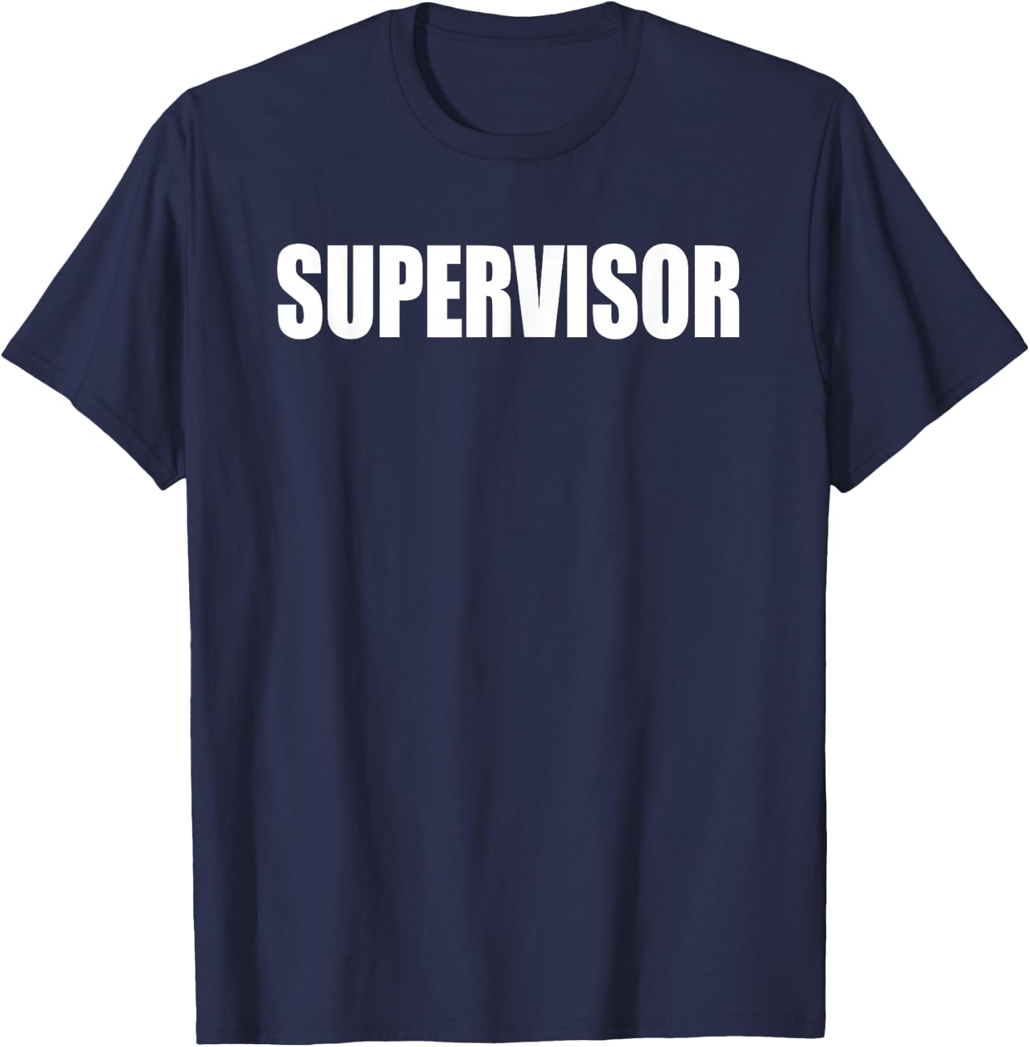 Supervisor T-Shirt - T-Shirt | Navy