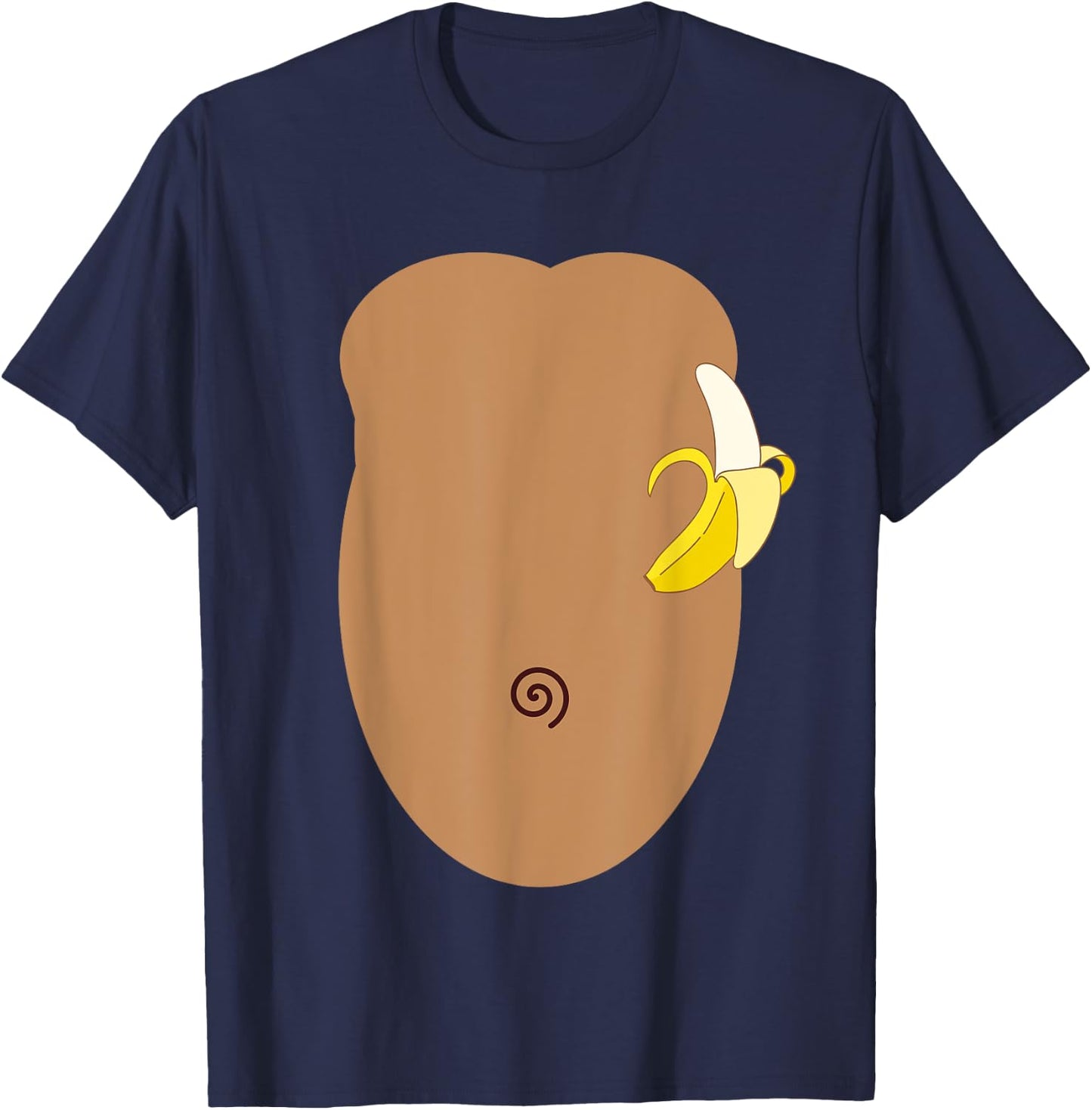 Monkey Halloween Costume T-Shirt - T-Shirt | Navy