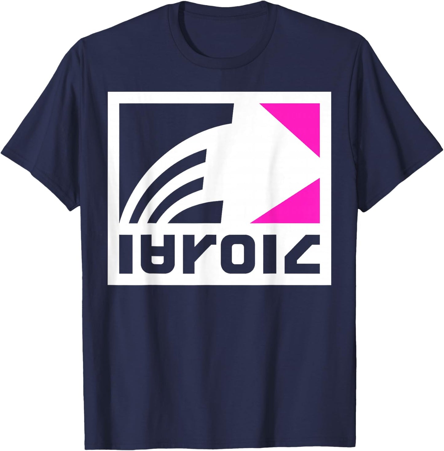 Nintendo Splatoon Zink Sportswear Brand Logo T-Shirt - T-Shirt | Navy