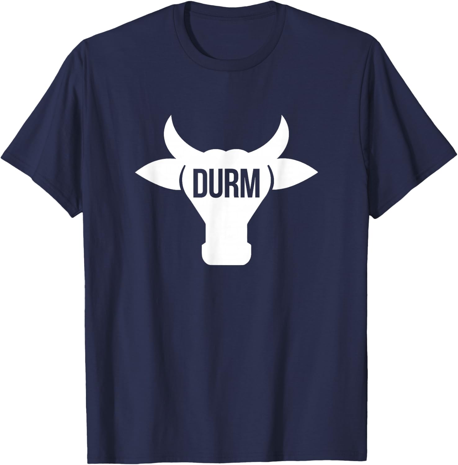Durm Bull Head T-Shirt - T-Shirt | Navy