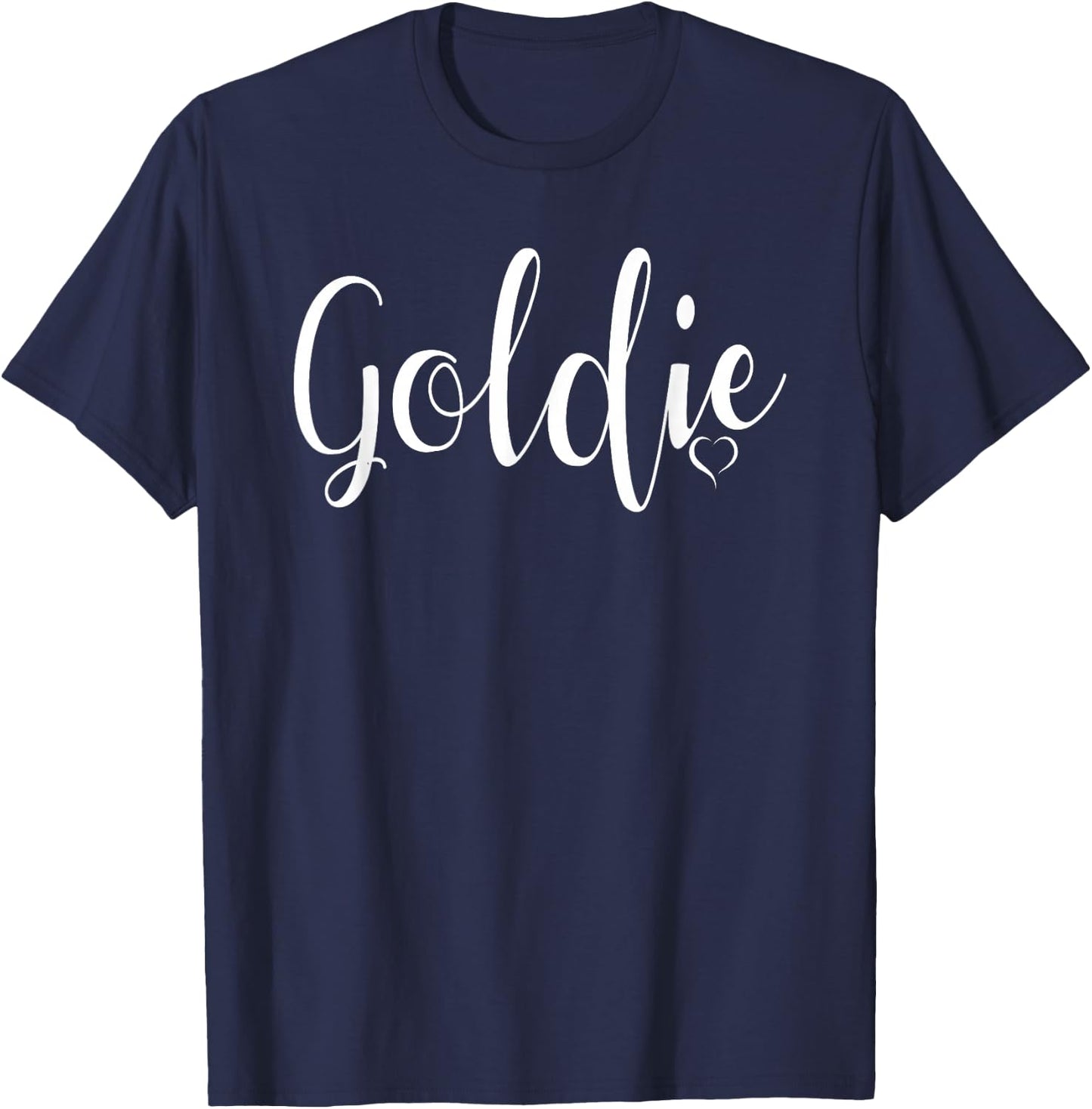 Goldie - Women's Funny Grandmother Nickname T-Shirt - T-Shirt | Navy