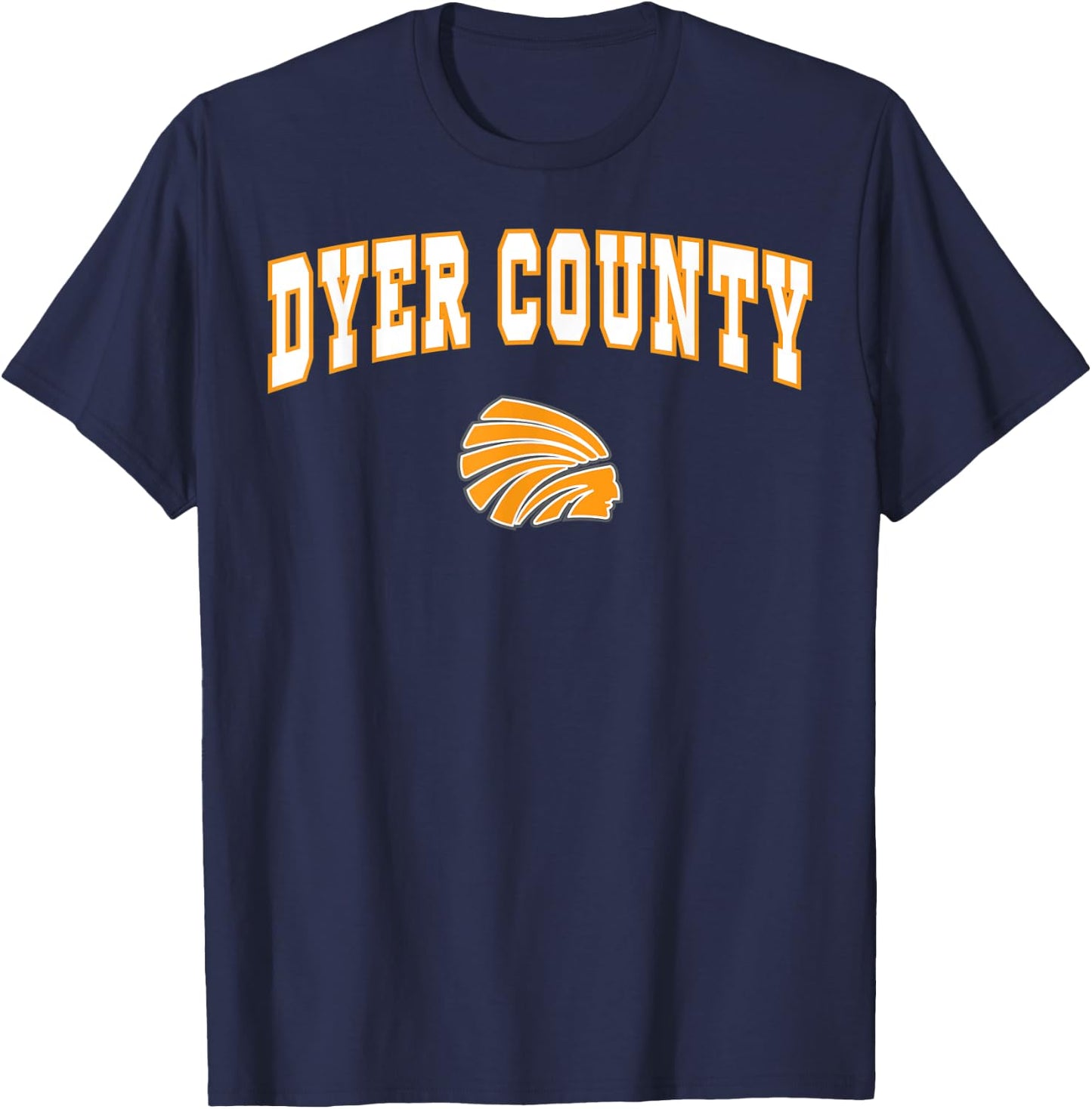 Dyer County High School Choctaws C2 T-Shirt - T-Shirt | Navy