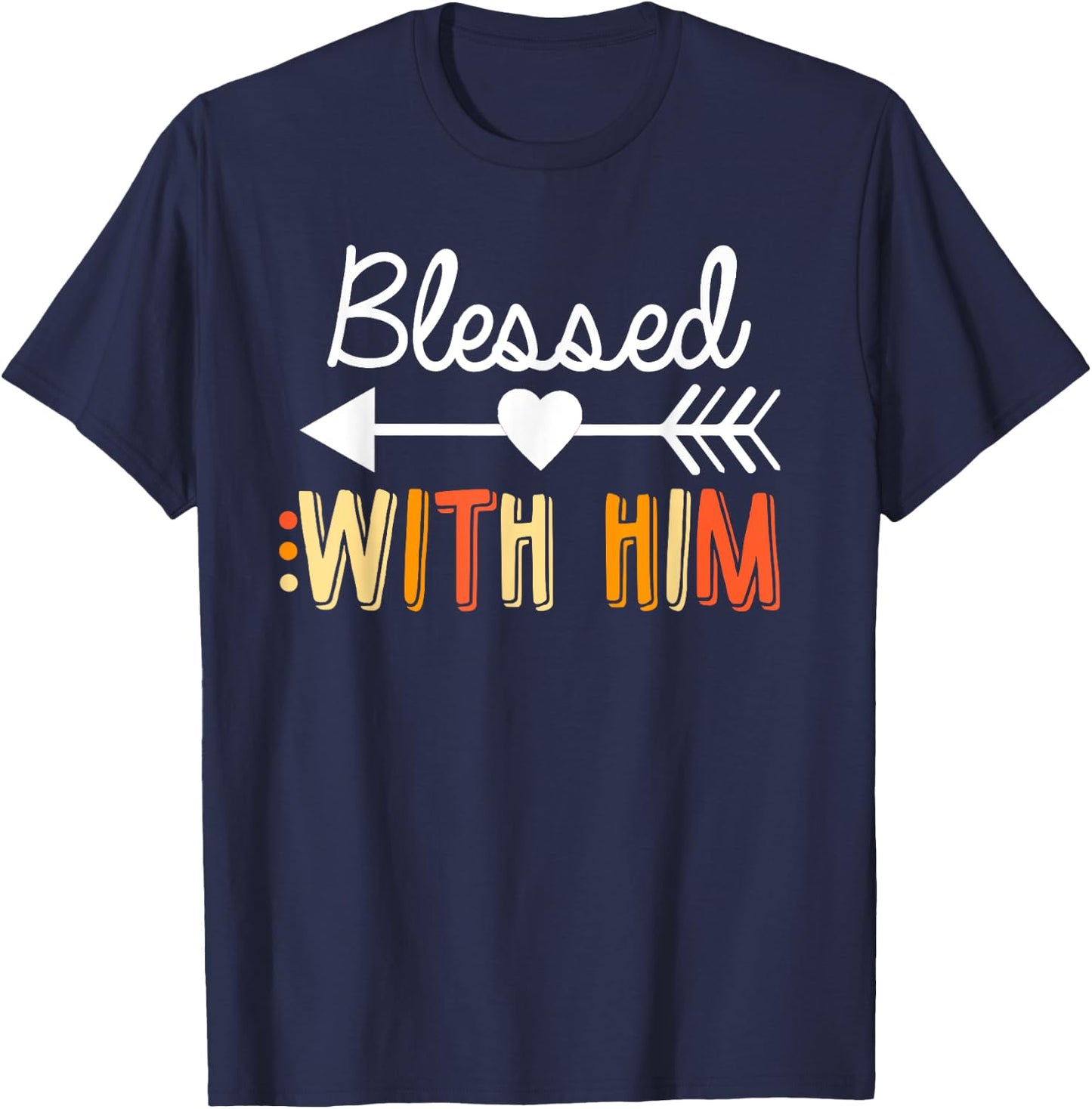 Matching Thanksgiving Couples Pair Funny Outfit T-Shirt - T-Shirt | Navy