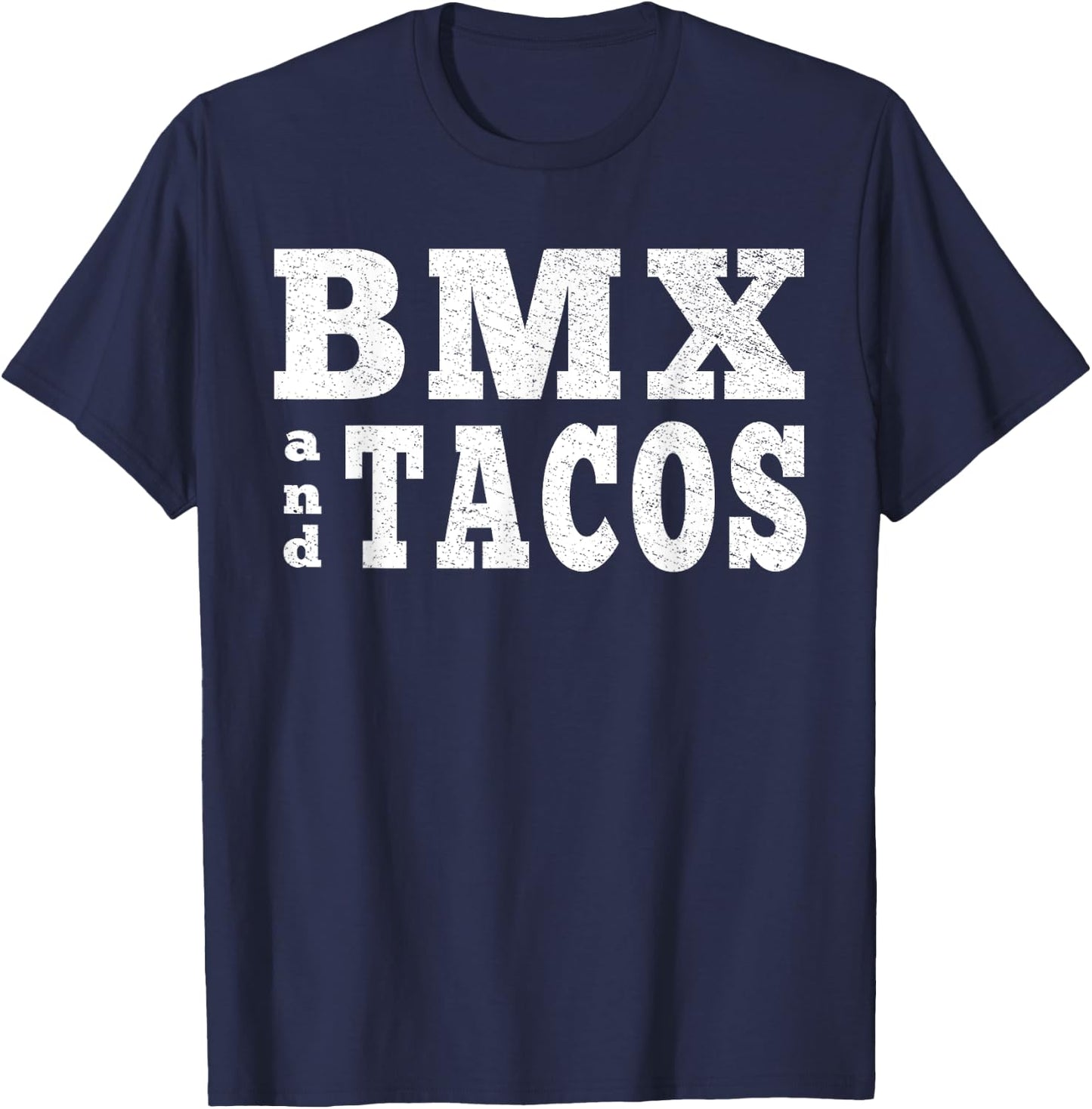 Bmx Bikes Shirts Taco Shirt for Bike Riders T-Shirt - T-Shirt | Navy