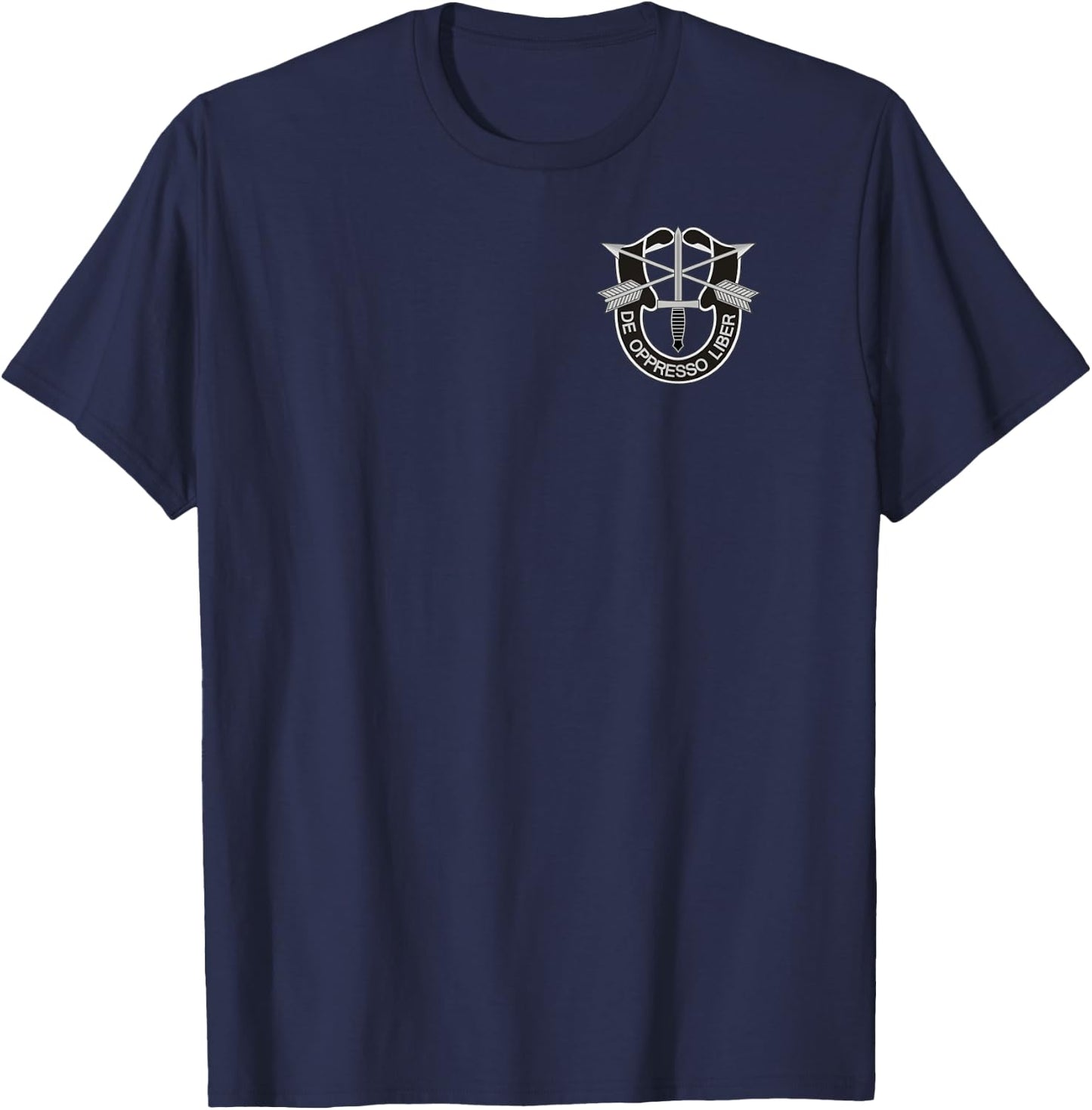 US Special Forces Shirt - De Oppresso Liber Classic T-Shirt - T-Shirt | Navy