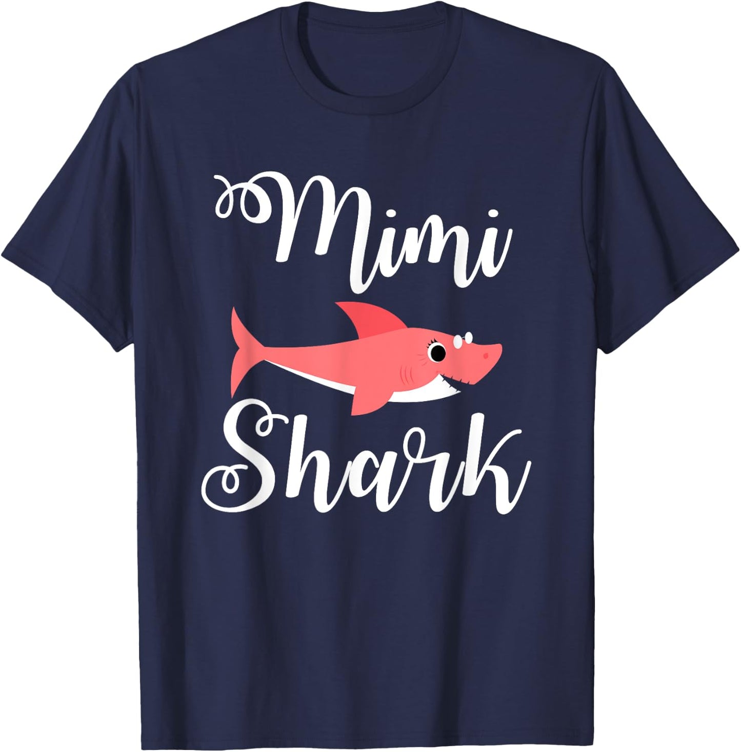 MiMi Shark Funny Grandma Mothers Day Gift Women's T-Shirt - T-Shirt | Navy