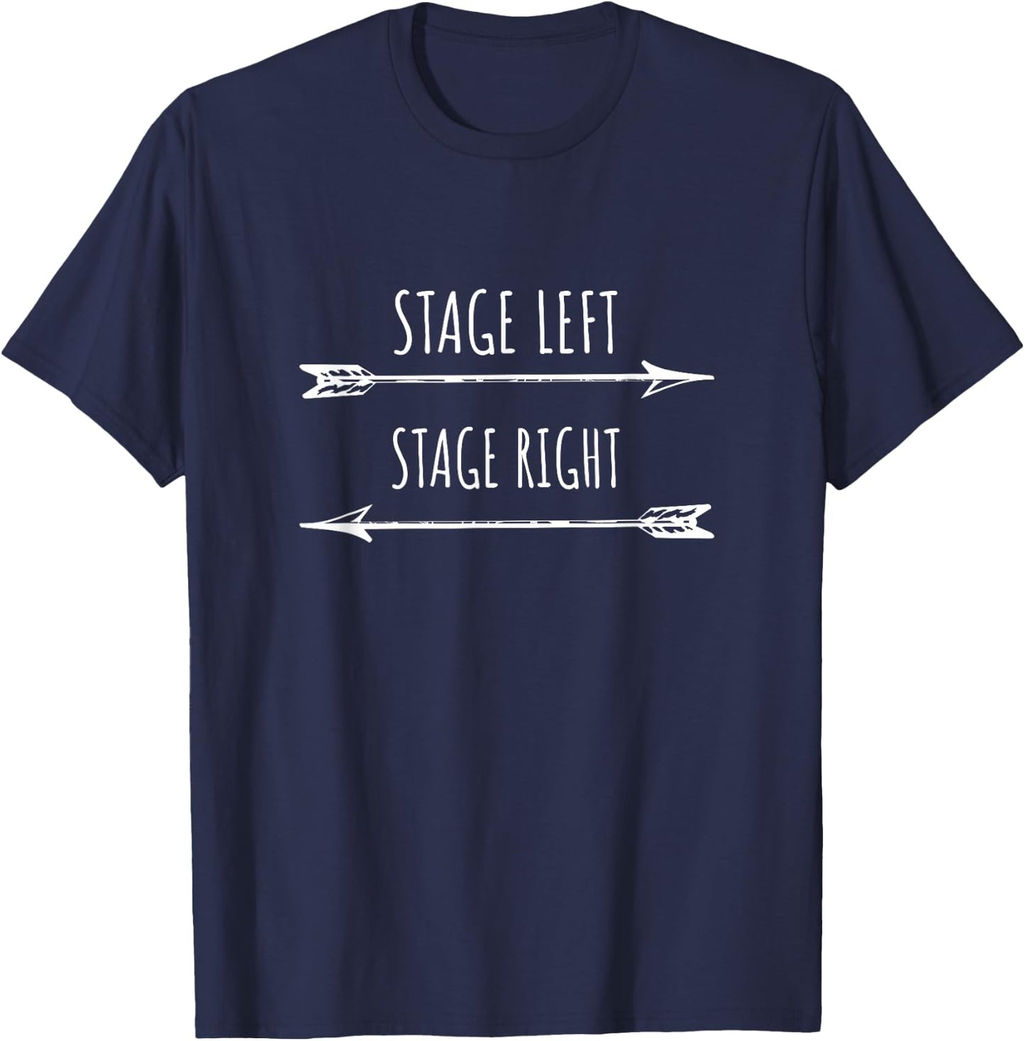 Theater Broadway Musical Stage Actor Gift T-Shirt - T-Shirt | Navy