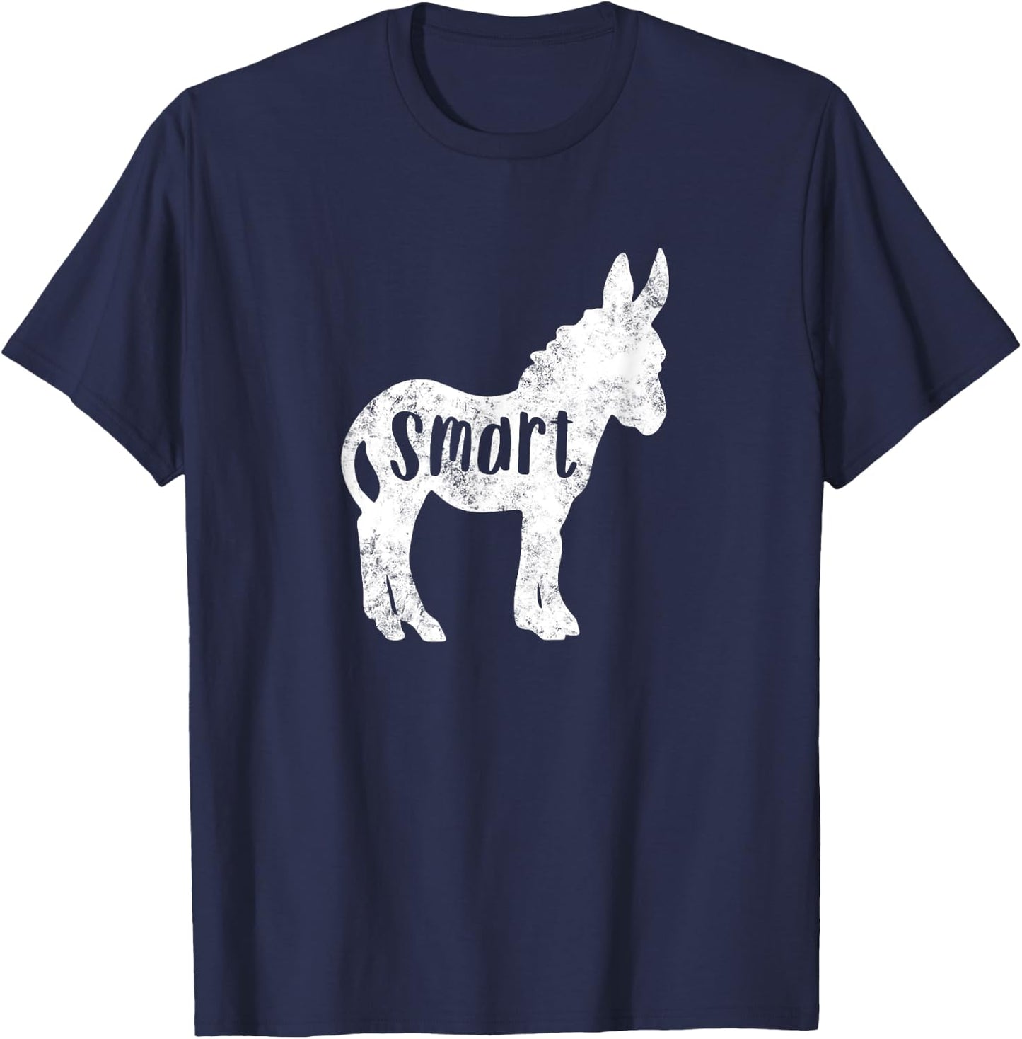 Sarcastic saying Funny sayings Smart Ass Donkey T-Shirt - T-Shirt | Navy