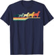 SPRINGER SPANIEL , Vintage Retro Style T-Shirt - T-Shirt | Navy