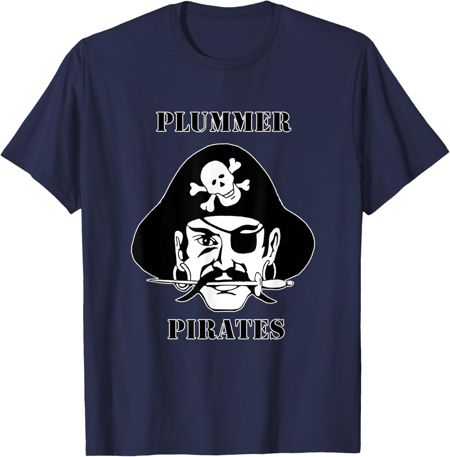 Pirate Wear Pirate Plummer Pirates T-Shirt - T-Shirt | Navy
