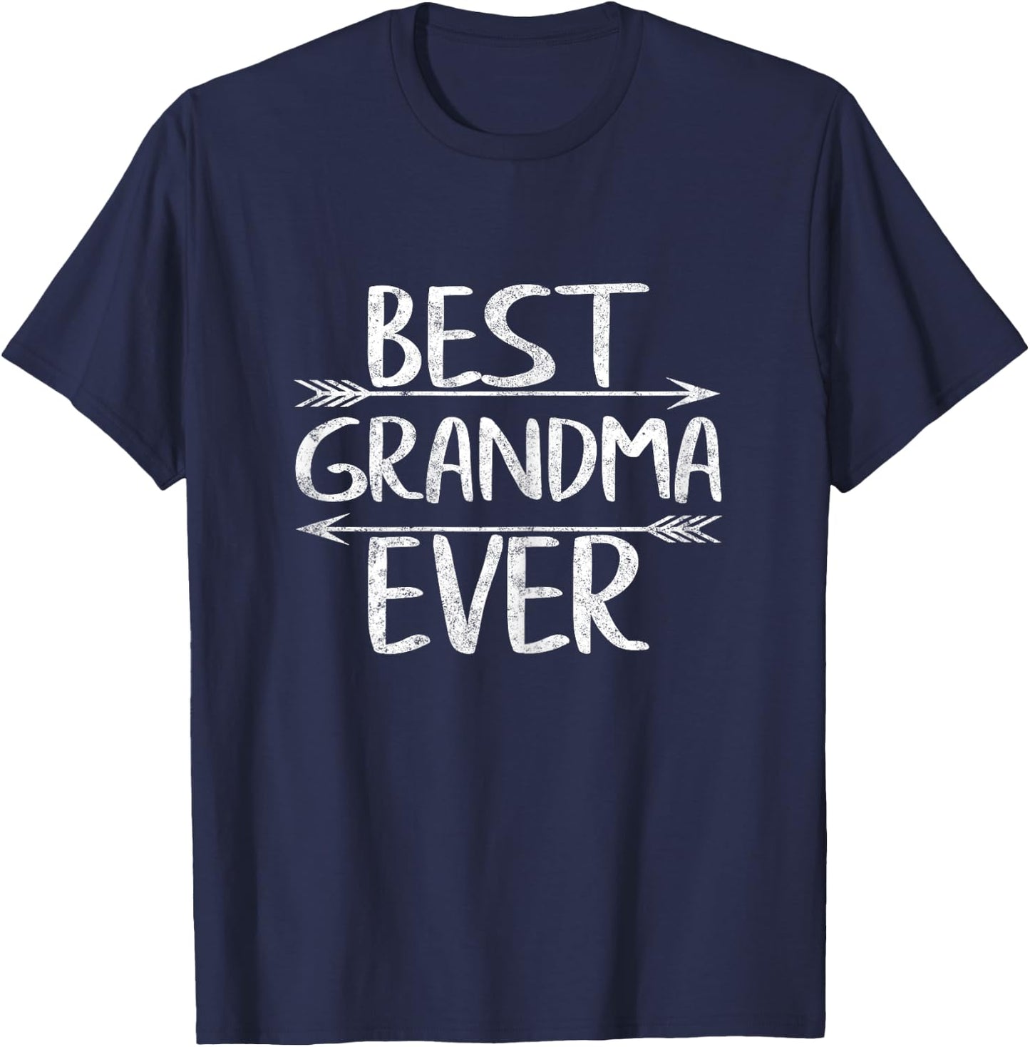 Cute Mother's Day Funny Grammy Gift Best Grandma Ever T-Shirt - T-Shirt | Navy