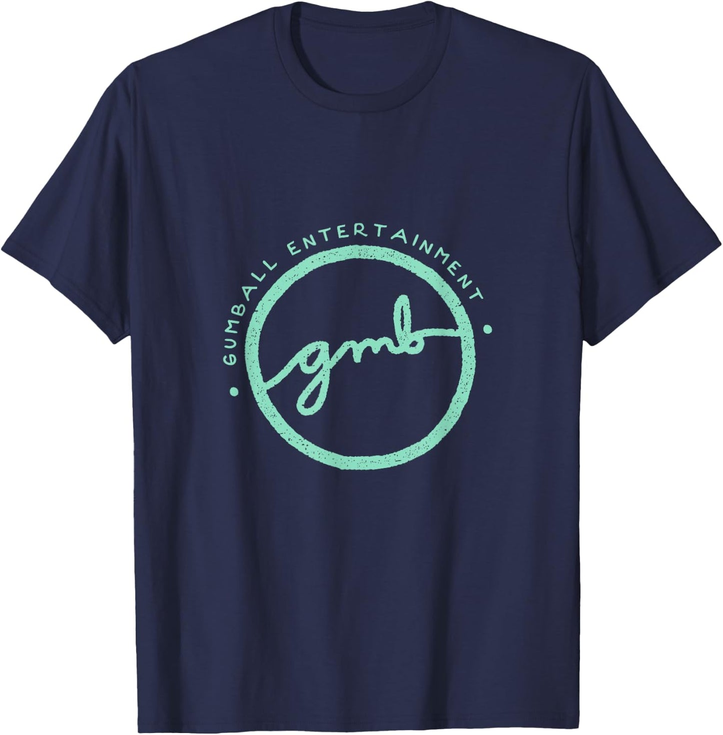 Mint Gumball (GMB) Logo T-Shirt - T-Shirt | Navy
