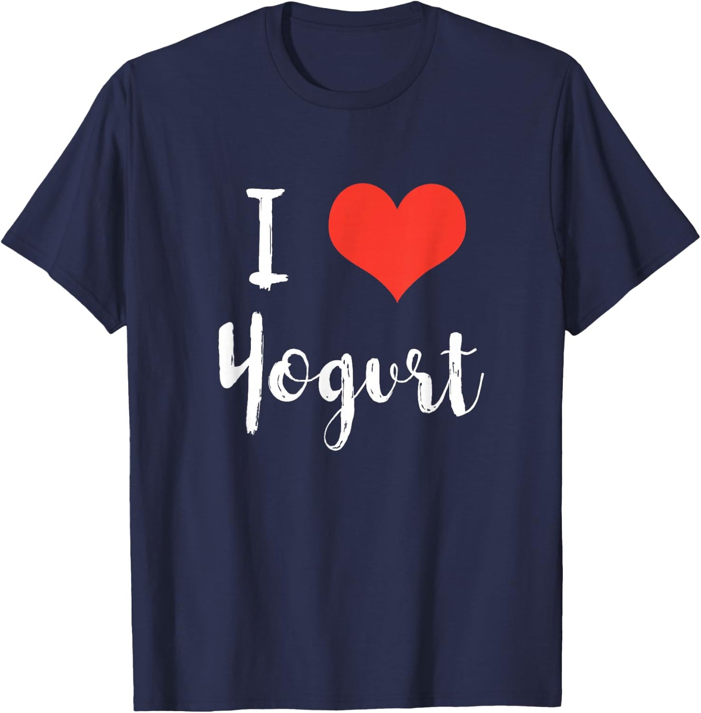 I Love Yogurt T-Shirt - T-Shirt | Navy