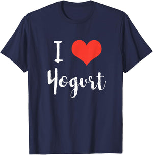I Love Yogurt T-Shirt - T-Shirt | Navy