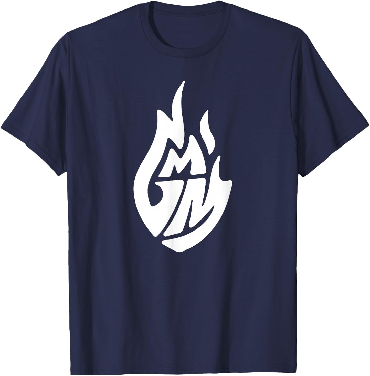 Good Mythical Morning White Logo Small T-Shirt - T-Shirt | Navy