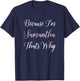 Samantha Name Personalized Women Cute Pink Girl T-Shirt - T-Shirt | Navy