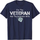 I'm The Veteran and The Veteran's Wife Military Veterans Day T-Shirt - T-Shirt | Navy