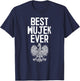 Best Wujek Ever Polish Uncle T-Shirt - T-Shirt | Navy