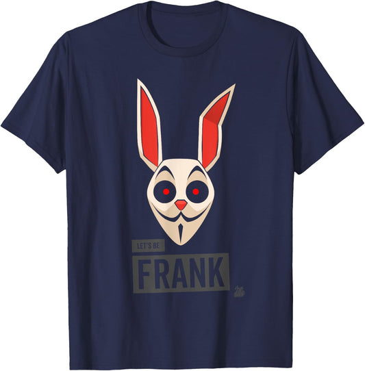 Subway Surfers "LET'S BE FRANK" Bunny Mask T2 Black T-Shirt - T-Shirt | Navy