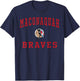 Maconaquah High School Braves T-Shirt - T-Shirt | Navy