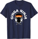 Ginga Ninja - Cool Ginger Red Hair Ninja T-Shirt - T-Shirt | Navy