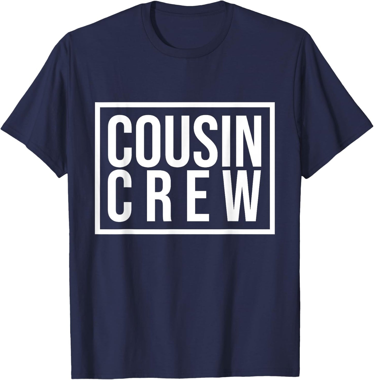 Cousin Crew Kids Women Men Girl Funny Gift T-Shirt - T-Shirt | Navy