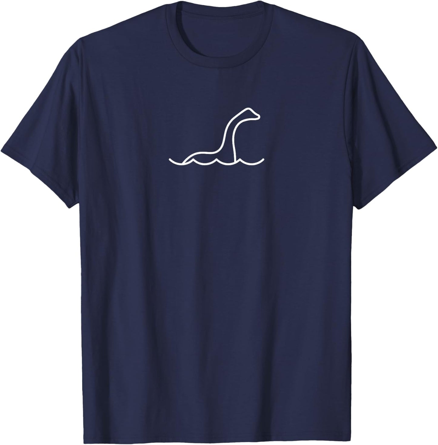 Nessie | Loch Ness Monster T-Shirt - T-Shirt | Navy