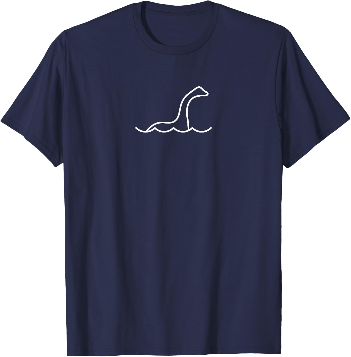 Nessie | Loch Ness Monster T-Shirt - T-Shirt | Navy