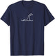 Nessie | Loch Ness Monster T-Shirt - T-Shirt | Navy