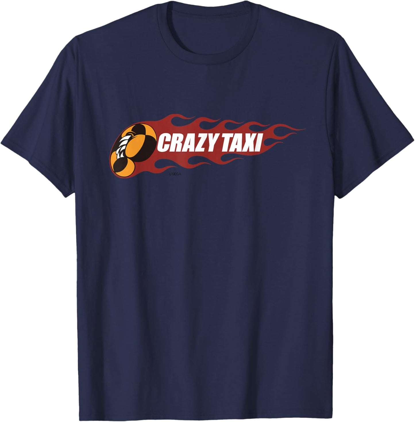 Crazy Taxi Legacy Logo T-Shirt - T-Shirt | Navy