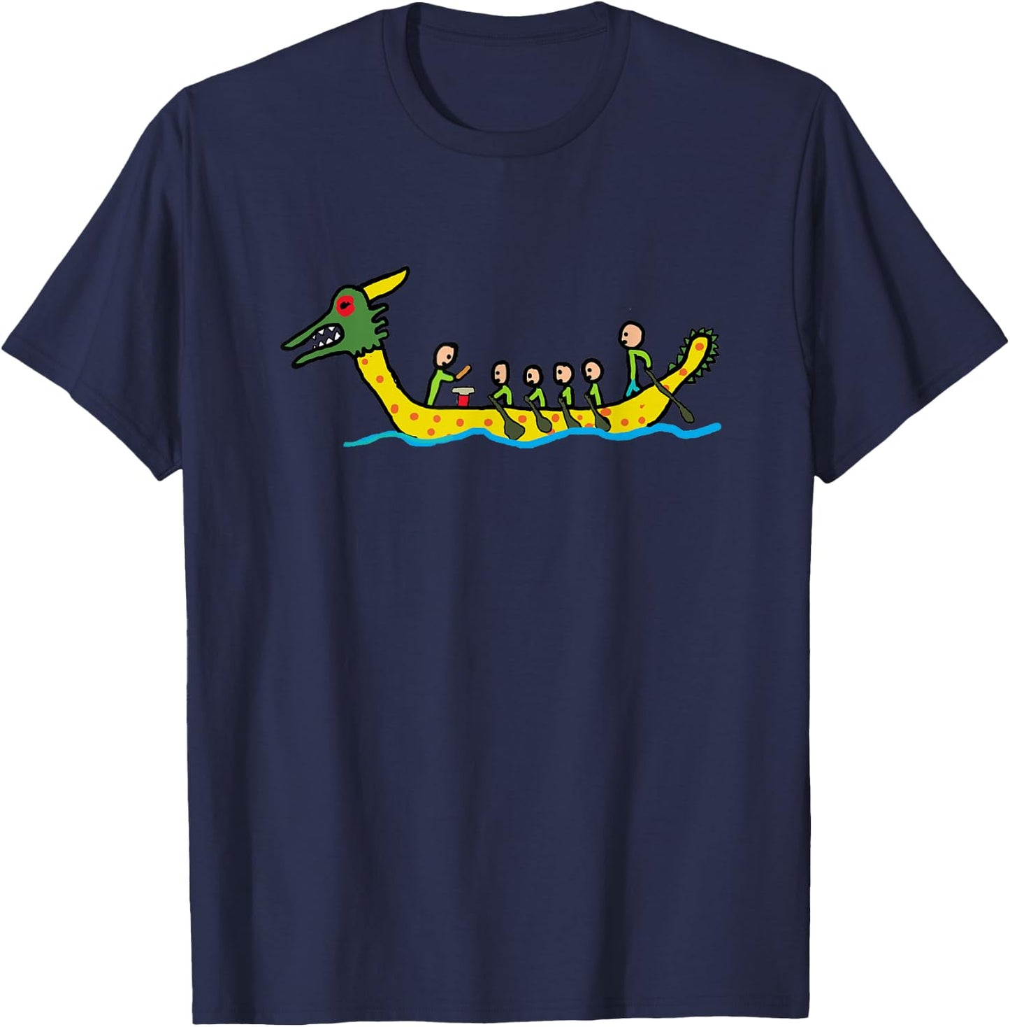 Dragon Boat Racing T-Shirt - T-Shirt | Navy