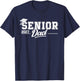 Senior 2027 Dad Senior Graduate Proud Dad Class of 2027 T-Shirt - T-Shirt | Navy