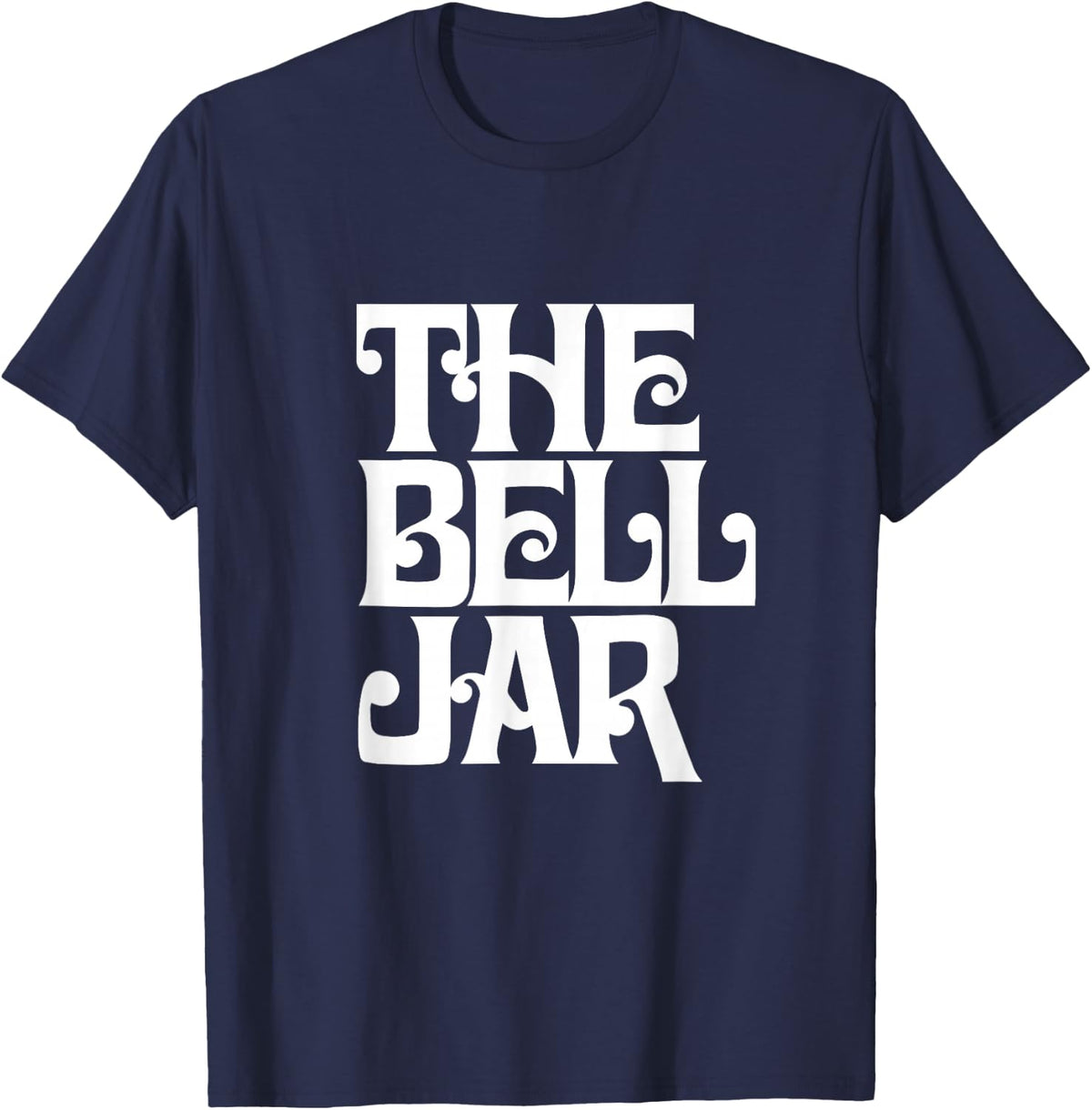 The Bell Jar | Retro Vintage Novel Book Cover Shirt T-Shirt - T-Shirt | Navy
