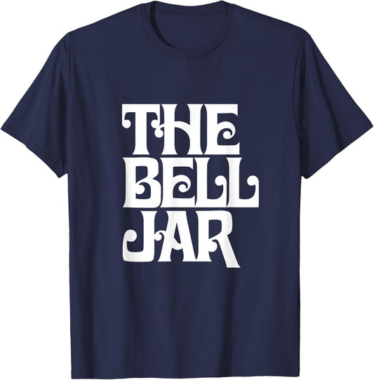 The Bell Jar | Retro Vintage Novel Book Cover Shirt T-Shirt - T-Shirt | Navy