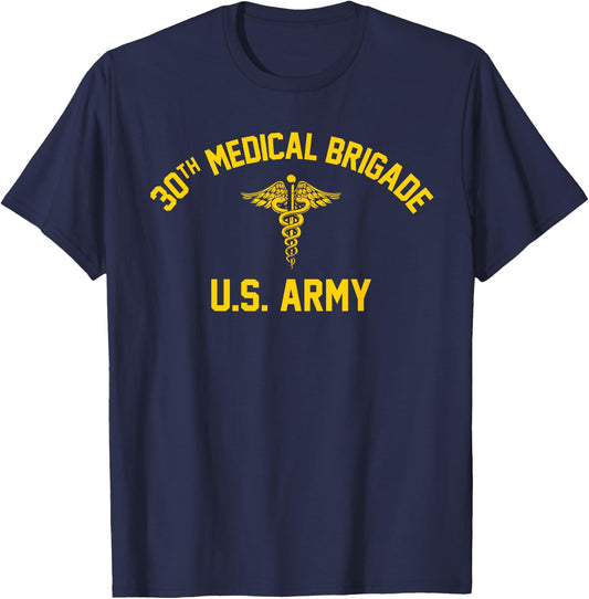 30th Medical Brigade T-Shirt - T-Shirt | Navy