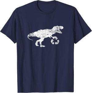 Recycle Rex Shirt Funny Cute Earth Day Dinosaur Recycle Gift T-Shirt - T-Shirt | Navy