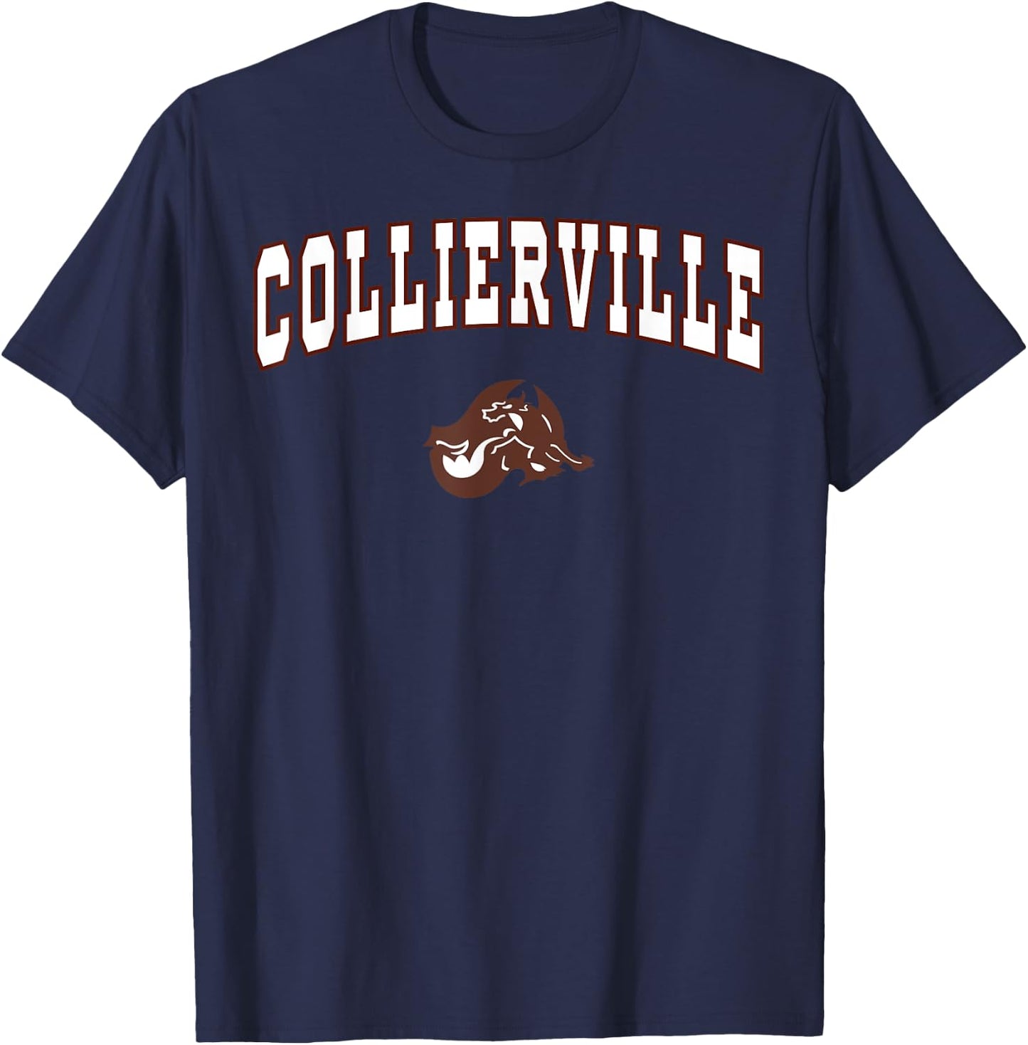 Collierville High School Dragons C2 T-Shirt - T-Shirt | Navy