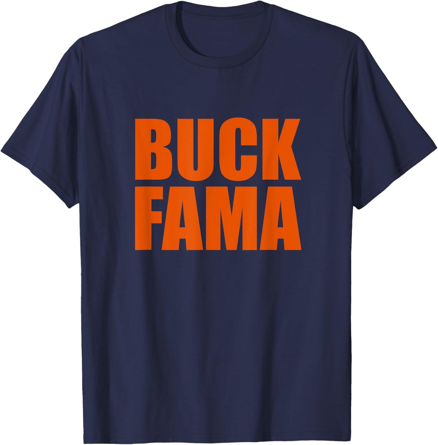 Buck Fama Football Rivalry T-Shirt - T-Shirt | Navy