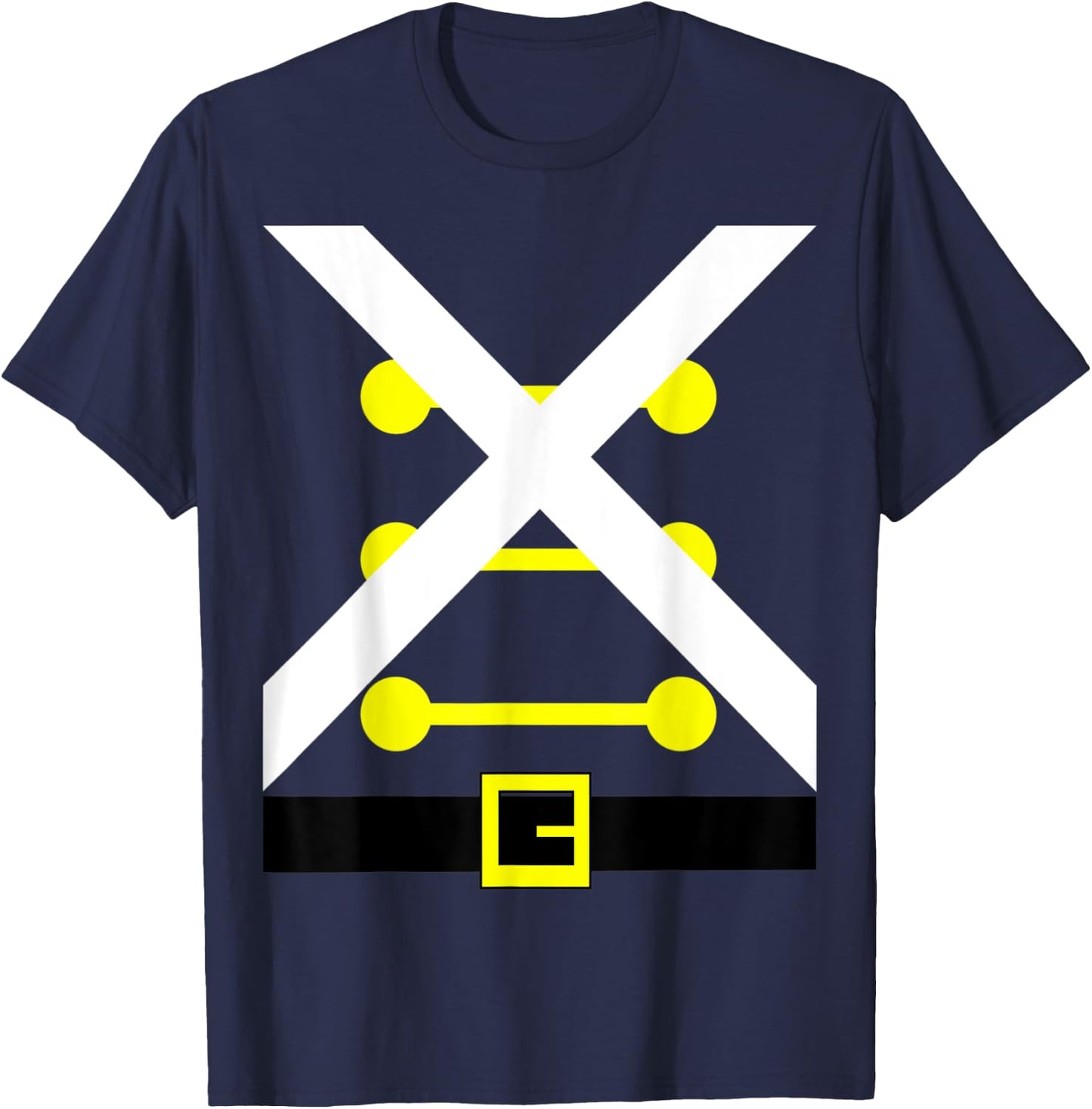 Christmas Toy Soldier Costume Adult Youth T-Shirt - T-Shirt | Navy