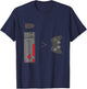 Gamer PC keyboard Mouse vs Console Gaming T-Shirt - T-Shirt | Navy