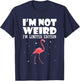 Flamingo I Am Not Weird I Am Limited Edition Funny T-Shirt - T-Shirt | Navy