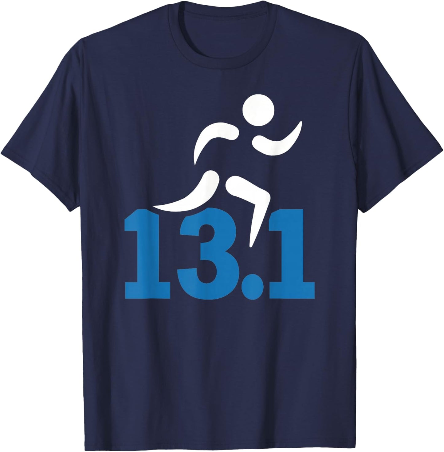 13.1 Miles Half Marathon T-Shirt - T-Shirt | Navy