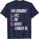 Am I Drunk Bitch I Might Be Funny Drinking T-Shirt - T-Shirt | Navy