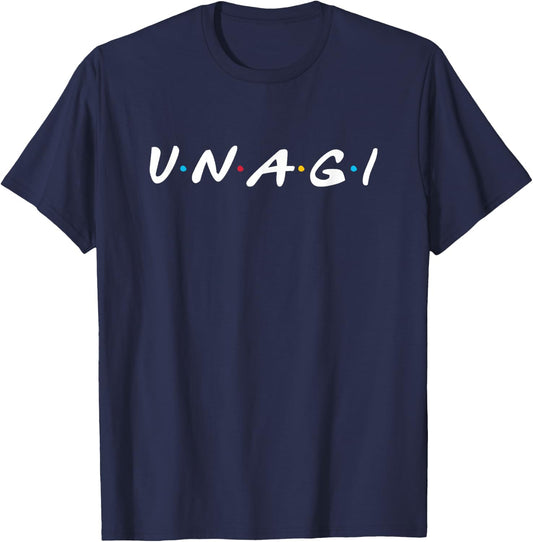 Unagi Mindfulness Total Awareness Funny T-Shirt - T-Shirt | Navy