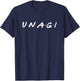 Unagi Mindfulness Total Awareness Funny T-Shirt - T-Shirt | Navy