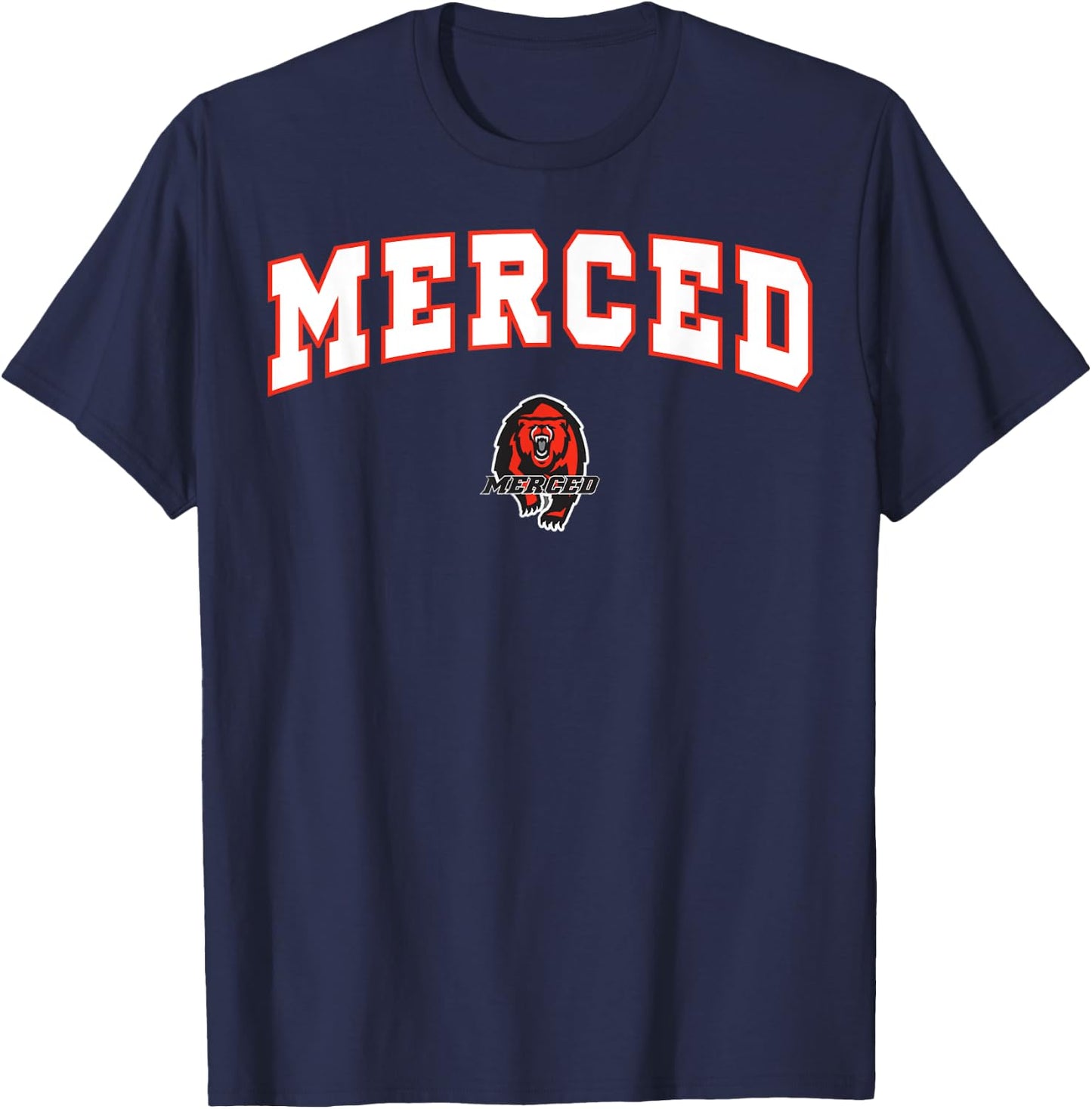 Merced High School Bears C2 T-Shirt - T-Shirt | Navy