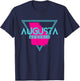 Augusta Georgia T Shirt Triangle GA Souvenirs T-Shirt - T-Shirt | Navy