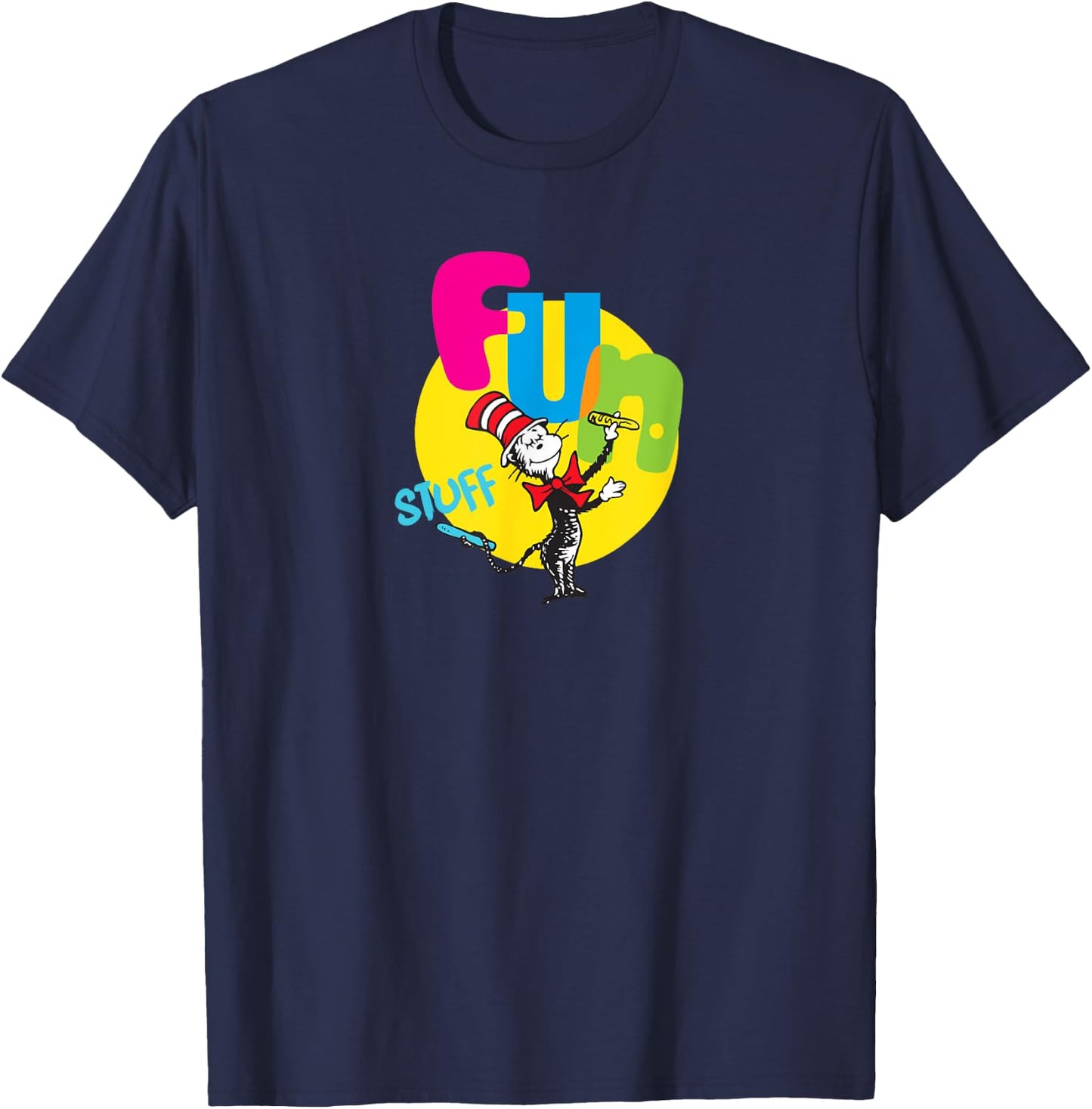 Dr. Seuss Fun Stuff T-Shirt - T-Shirt | Navy