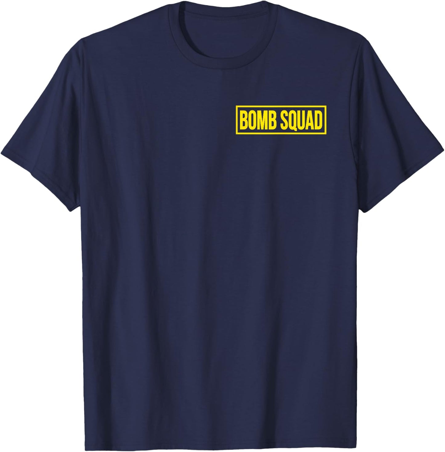 Bomb Squad Disposal Explosives Engineer Uniform Costume T-Shirt - T-Shirt | Navy