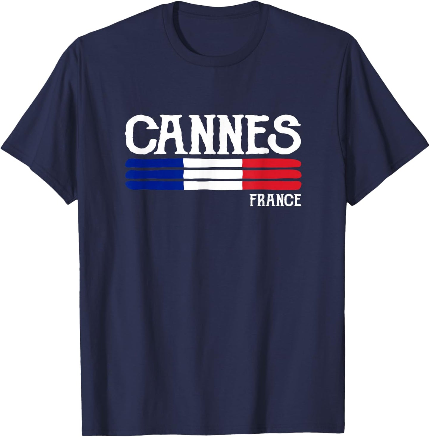Cannes France Souvenir T-Shirt - T-Shirt | Navy